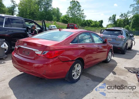 2012 Hyundai Sonata Gls from USA, damaged, VIN 5NPEB4AC0CH386653